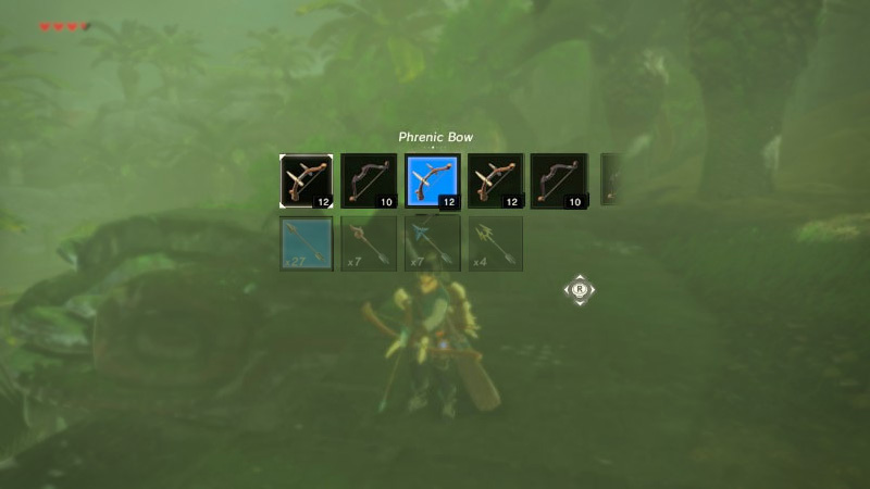 There’s no reason you couldn’t browse bows and arrows in a 2D matrix versus a linear row.
